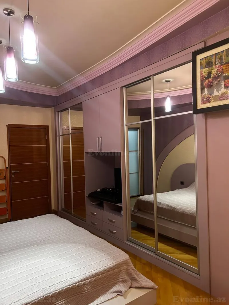 Kirayə verilir 4 otaqlı Mənzil Yeni tikili 200 m² Xətai r. - şəkil 9