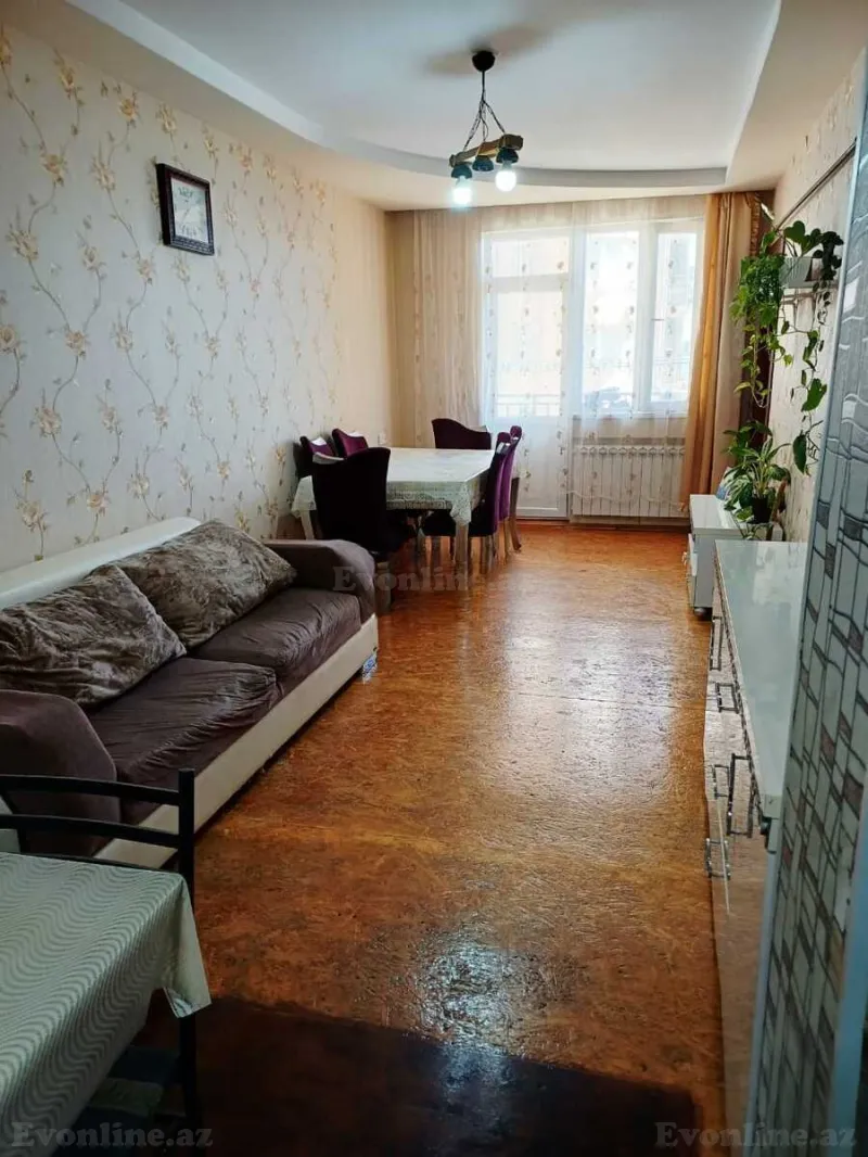 Satılır 3 otaqlı Mənzil Yeni tikili 73 m² İnşaatçılar m. - şəkil 3