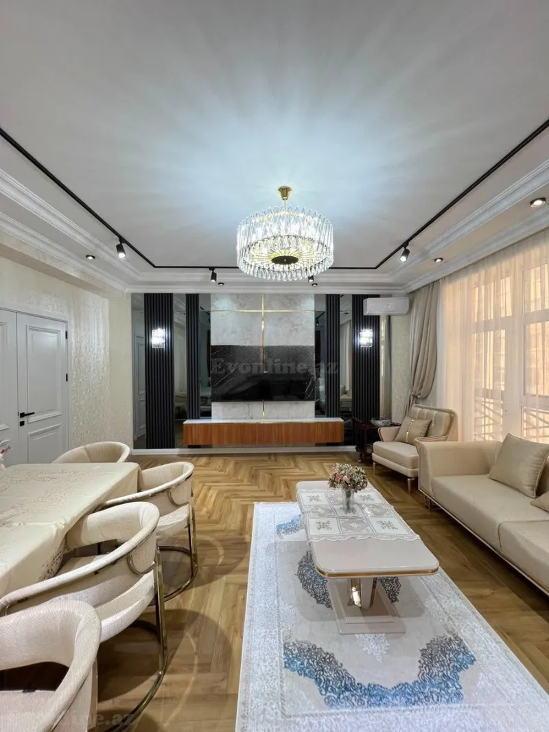 Satılır 3 otaqlı Mənzil Yeni tikili 145 m² Həzi Aslanov m. - şəkil 5