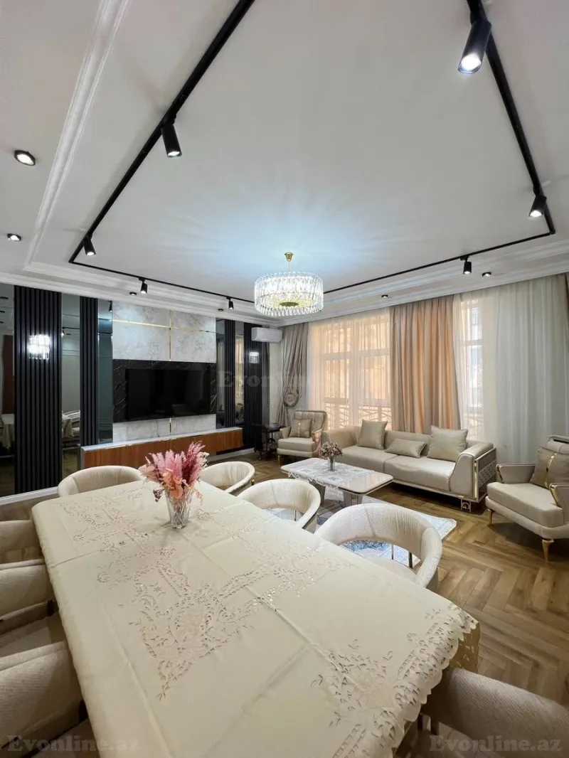 Satılır 3 otaqlı Mənzil Yeni tikili 145 m² Həzi Aslanov m. - şəkil 8