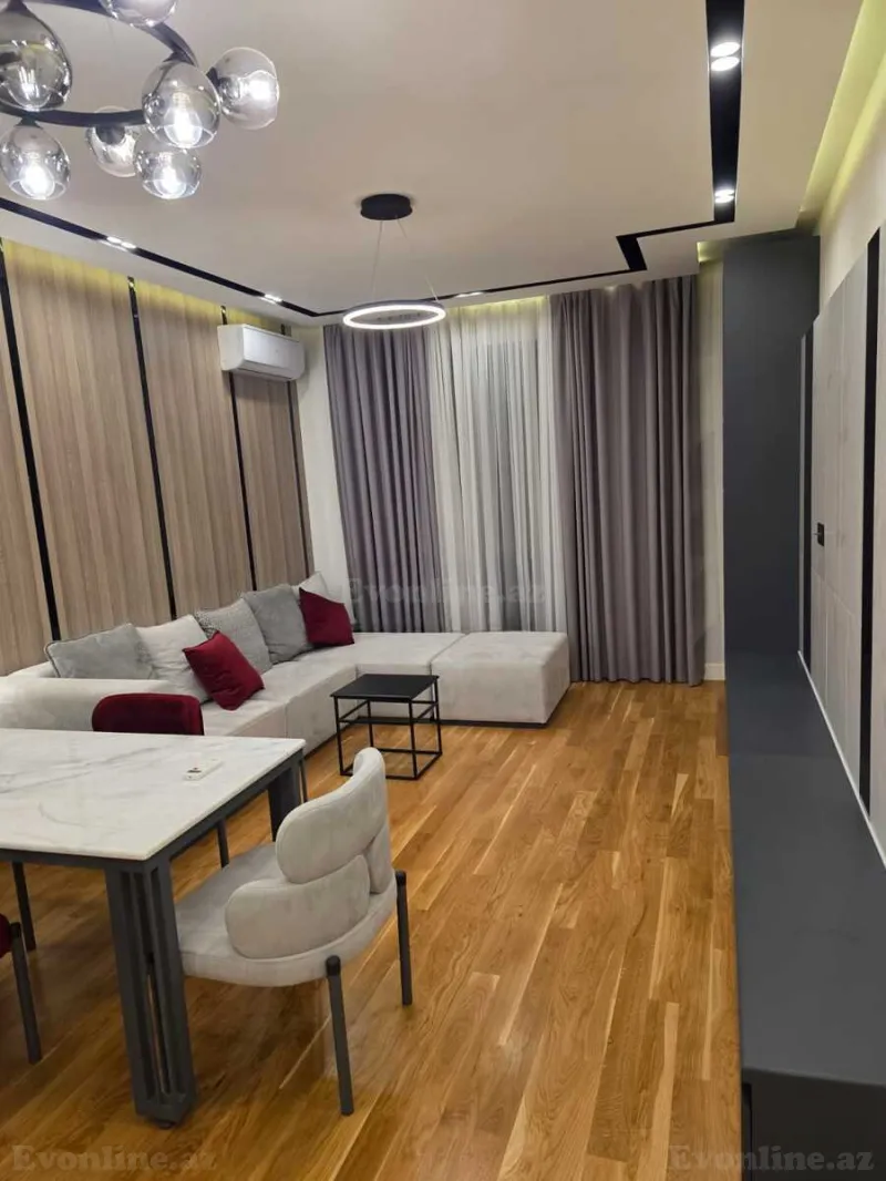 Kirayə verilir 3 otaqlı Mənzil Yeni tikili 110 m² 8 Noyabr m. - şəkil 2