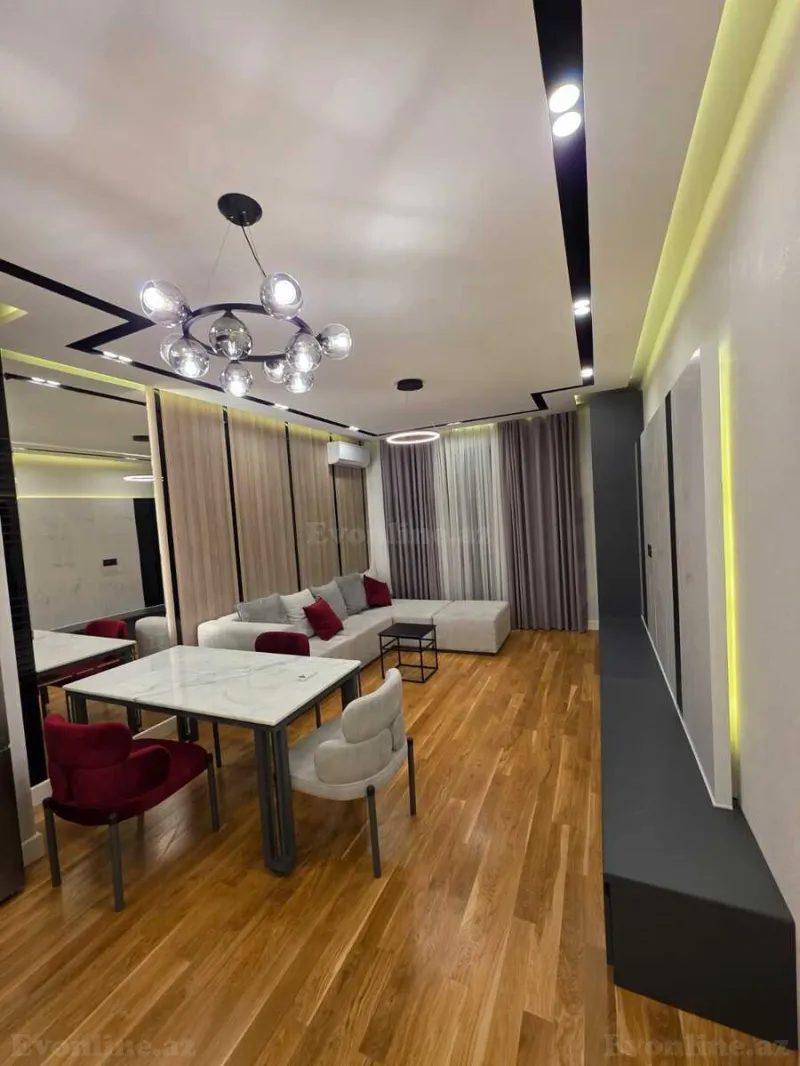 Kirayə verilir 3 otaqlı Mənzil Yeni tikili 125 m² 8 Noyabr m. - şəkil 2