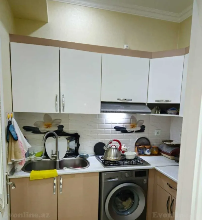 Satılır 2 otaqlı Mənzil Yeni tikili 62 m² İnşaatçılar m. - şəkil 9