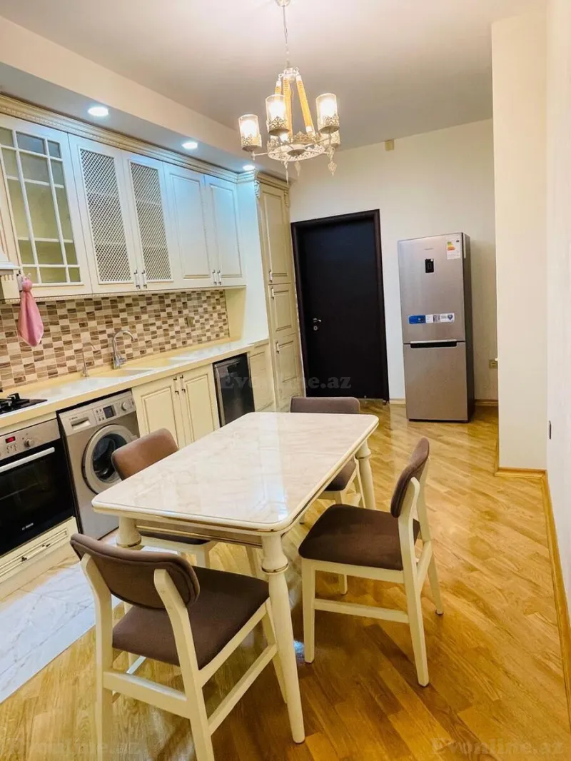 Kirayə verilir 4 otaqlı Mənzil Yeni tikili 150 m² Elmlər Akademiyası m. - şəkil 2