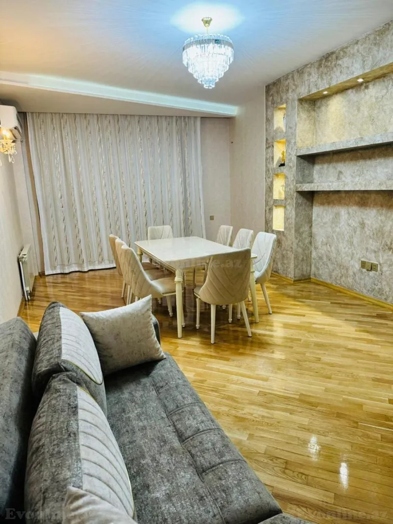 Kirayə verilir 4 otaqlı Mənzil Yeni tikili 150 m² Elmlər Akademiyası m. - şəkil 5