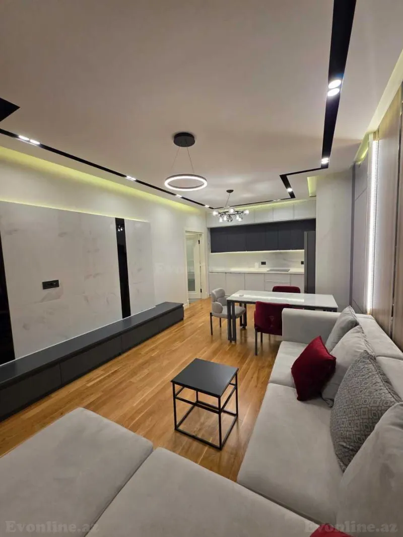 Kirayə verilir 3 otaqlı Mənzil Yeni tikili 1500 m² 8 Noyabr m. - şəkil 4