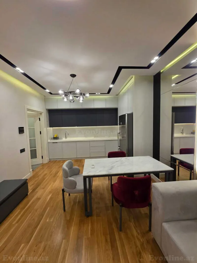Kirayə verilir 3 otaqlı Mənzil Yeni tikili 1500 m² 8 Noyabr m. - şəkil 12