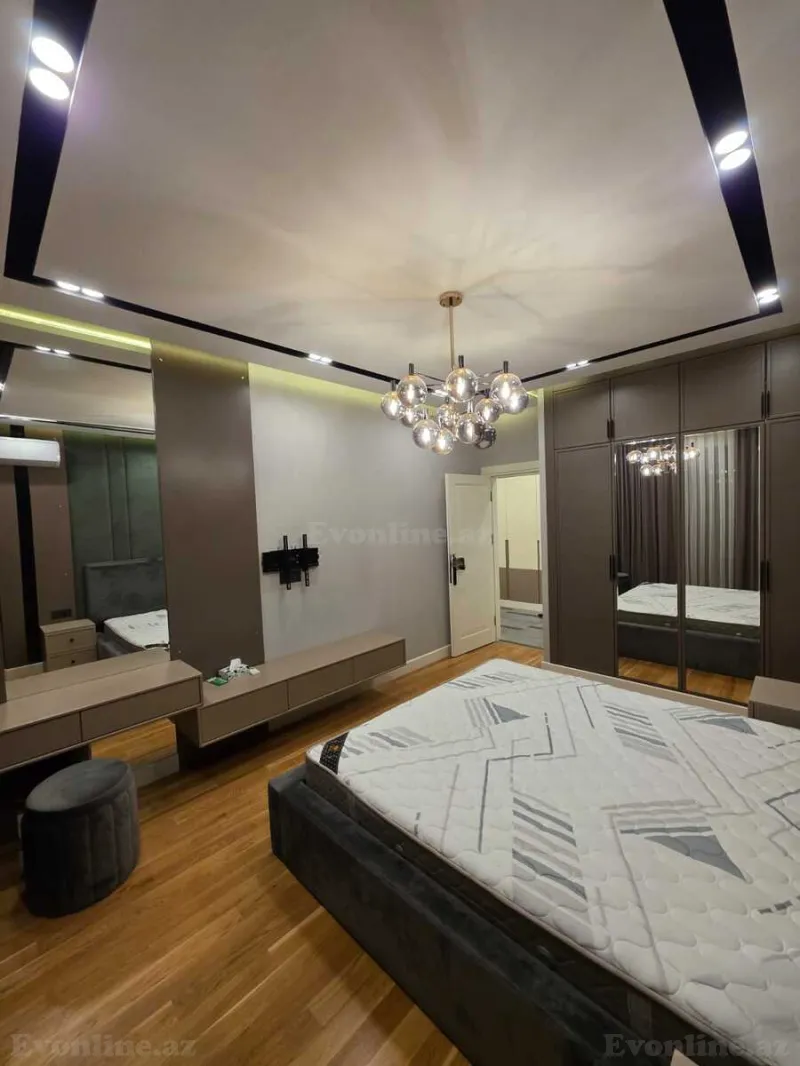 Kirayə verilir 3 otaqlı Mənzil Yeni tikili 1500 m² 8 Noyabr m. - şəkil 24