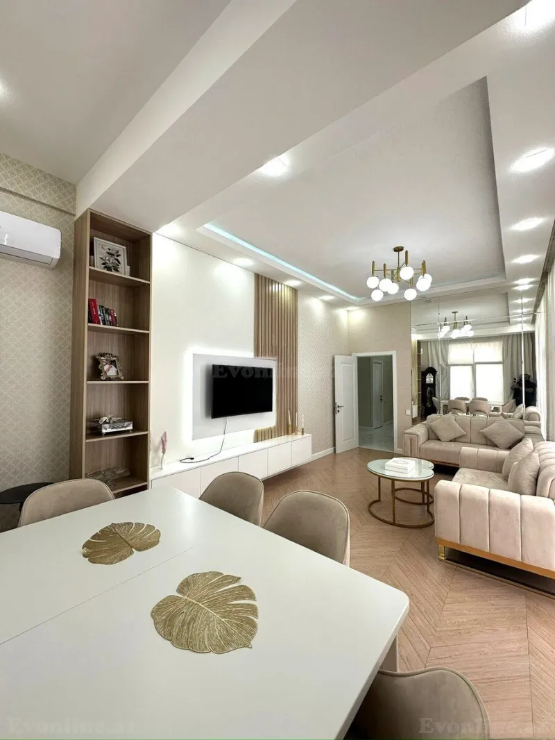 Satılır 4 otaqlı Mənzil Yeni tikili 130 m² Nəriman Nərimanov m. - şəkil 2