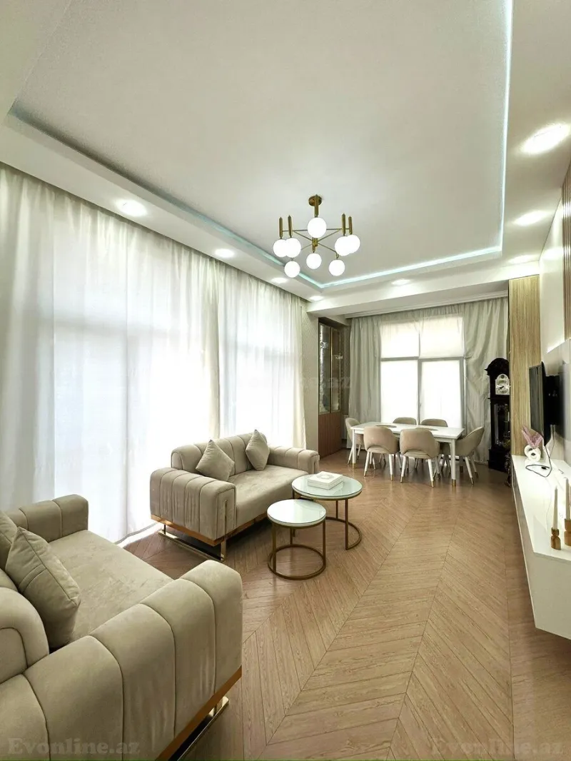Satılır 4 otaqlı Mənzil Yeni tikili 130 m² Nəriman Nərimanov m. - şəkil 3