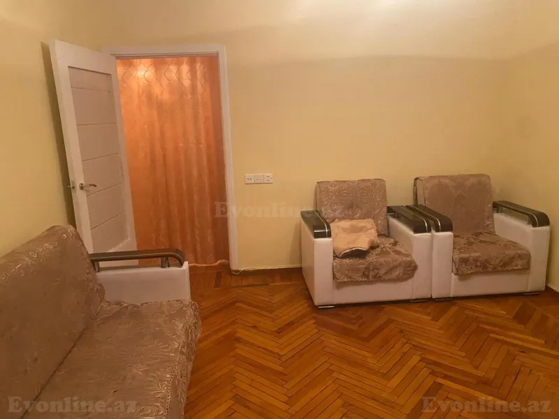 Kirayə verilir 2 otaqlı Mənzil Köhnə tikili 40 m² Elmlər Akademiyası m. - şəkil 4