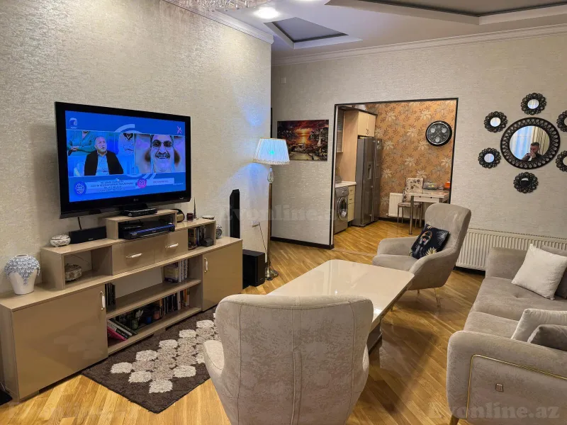 Kirayə verilir 3 otaqlı Mənzil Yeni tikili 120 m² Sahil m. - şəkil 3