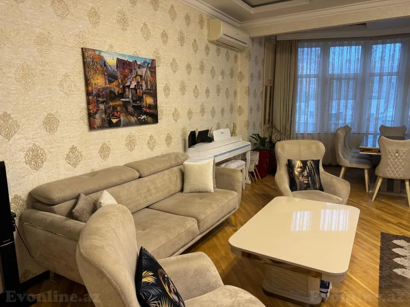 Kirayə verilir 3 otaqlı Mənzil Yeni tikili 120 m² Sahil m. - şəkil 4