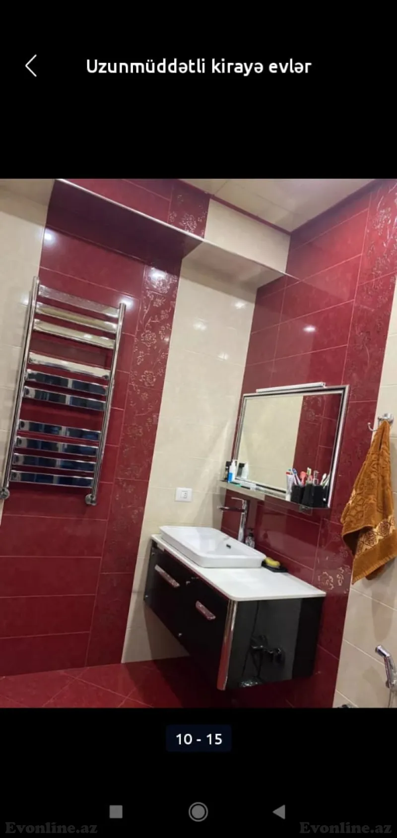 Kirayə verilir 2 otaqlı Mənzil Yeni tikili 91 m² 3-cü mikrorayon - şəkil 13