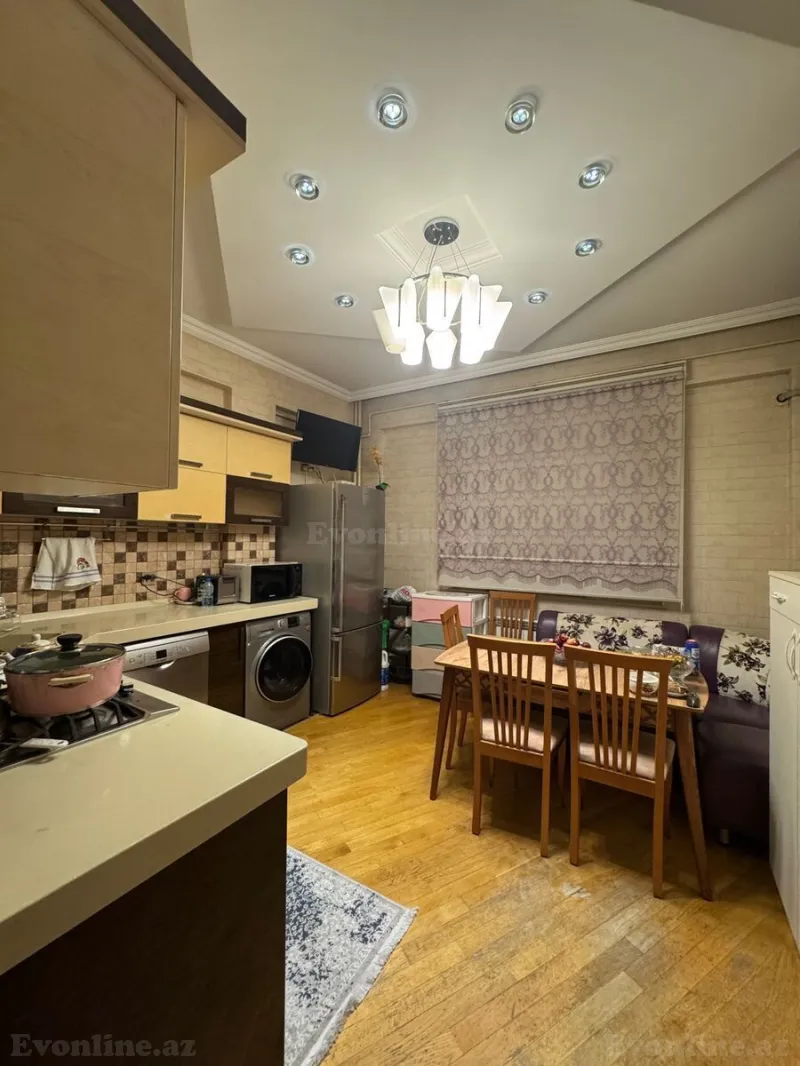 Satılır 3 otaqlı Mənzil Yeni tikili 124 m² Həzi Aslanov m. - şəkil 2