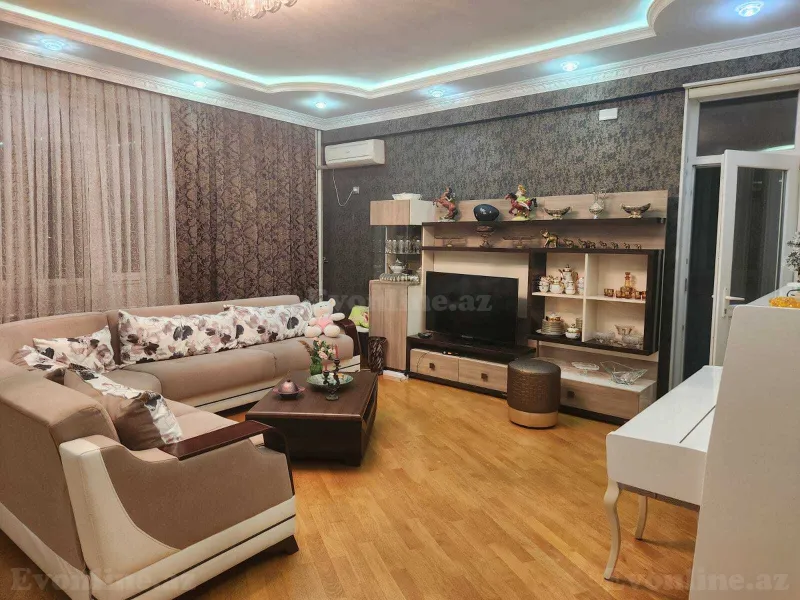 Satılır 3 otaqlı Mənzil Yeni tikili 124 m² Həzi Aslanov m. - şəkil 5