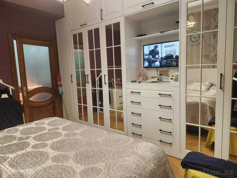 Satılır 3 otaqlı Mənzil Yeni tikili 124 m² Həzi Aslanov m. - şəkil 13