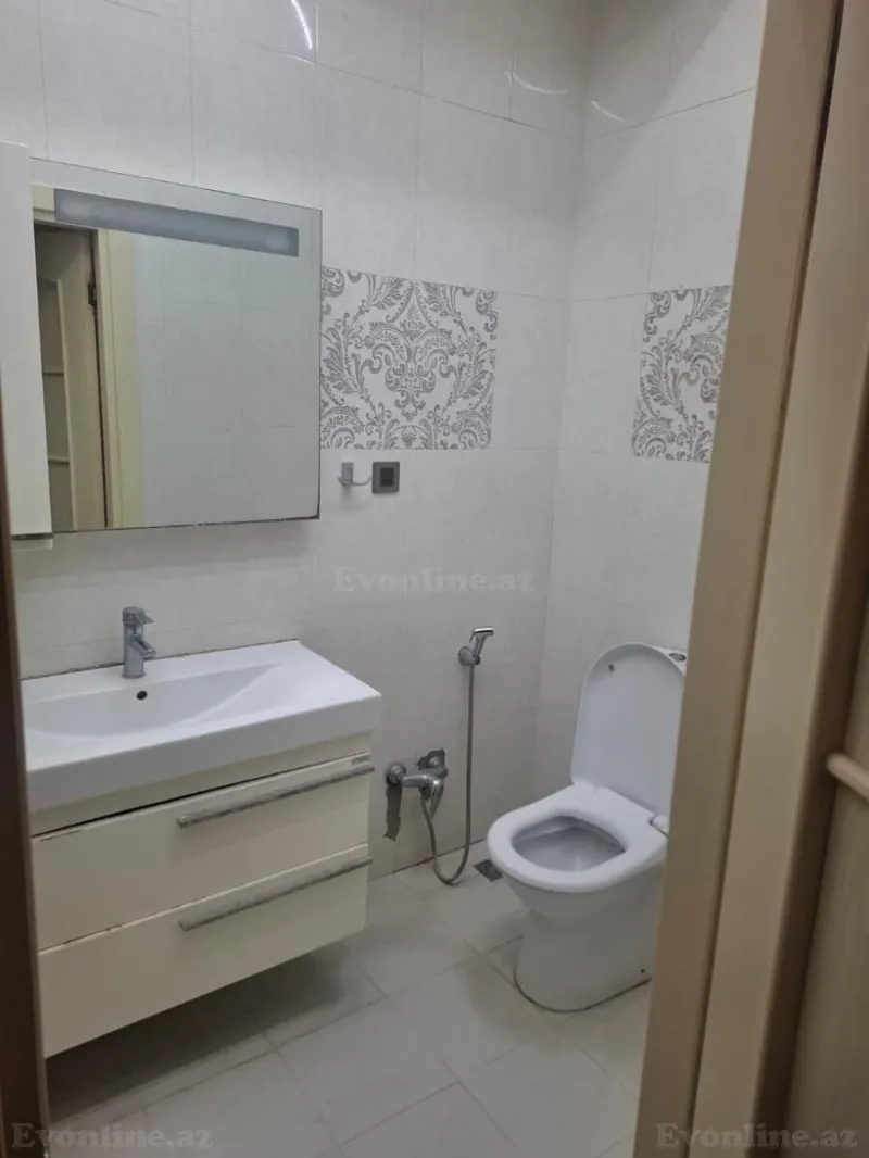 Kirayə verilir 3 otaqlı Mənzil Yeni tikili 112 m² Nəsimi r. - şəkil 6