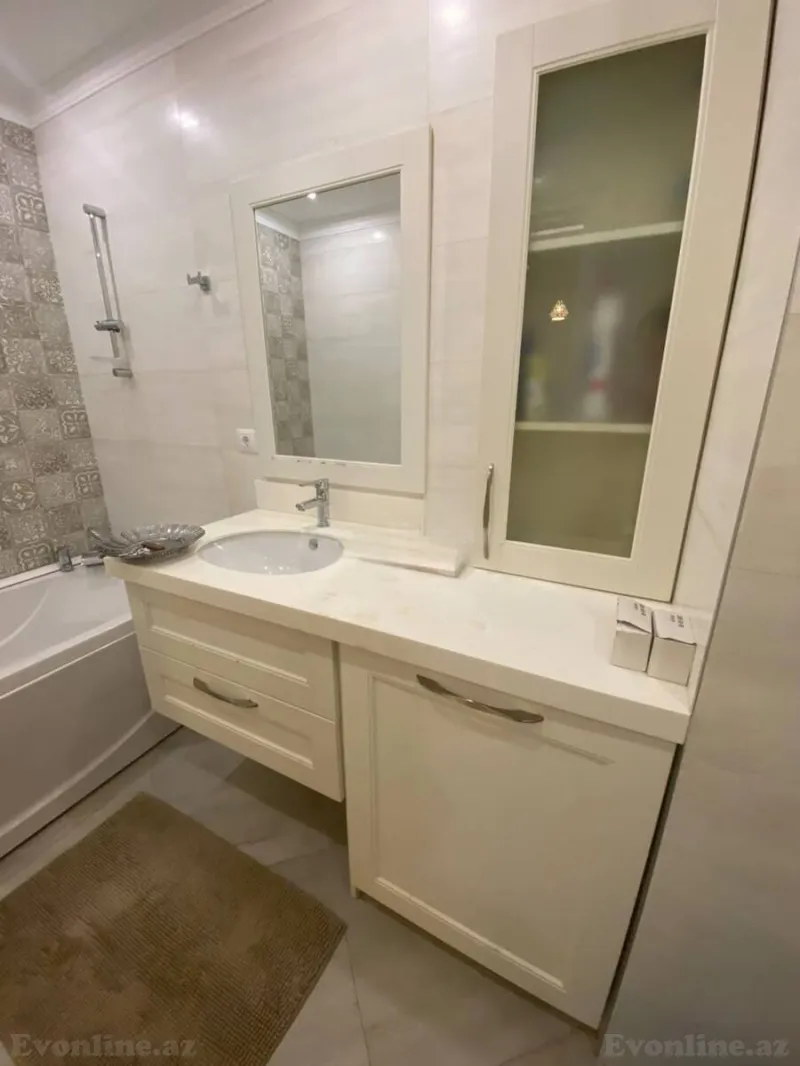 Kirayə verilir 3 otaqlı Mənzil Yeni tikili 100 m² Ağ şəhər - şəkil 7
