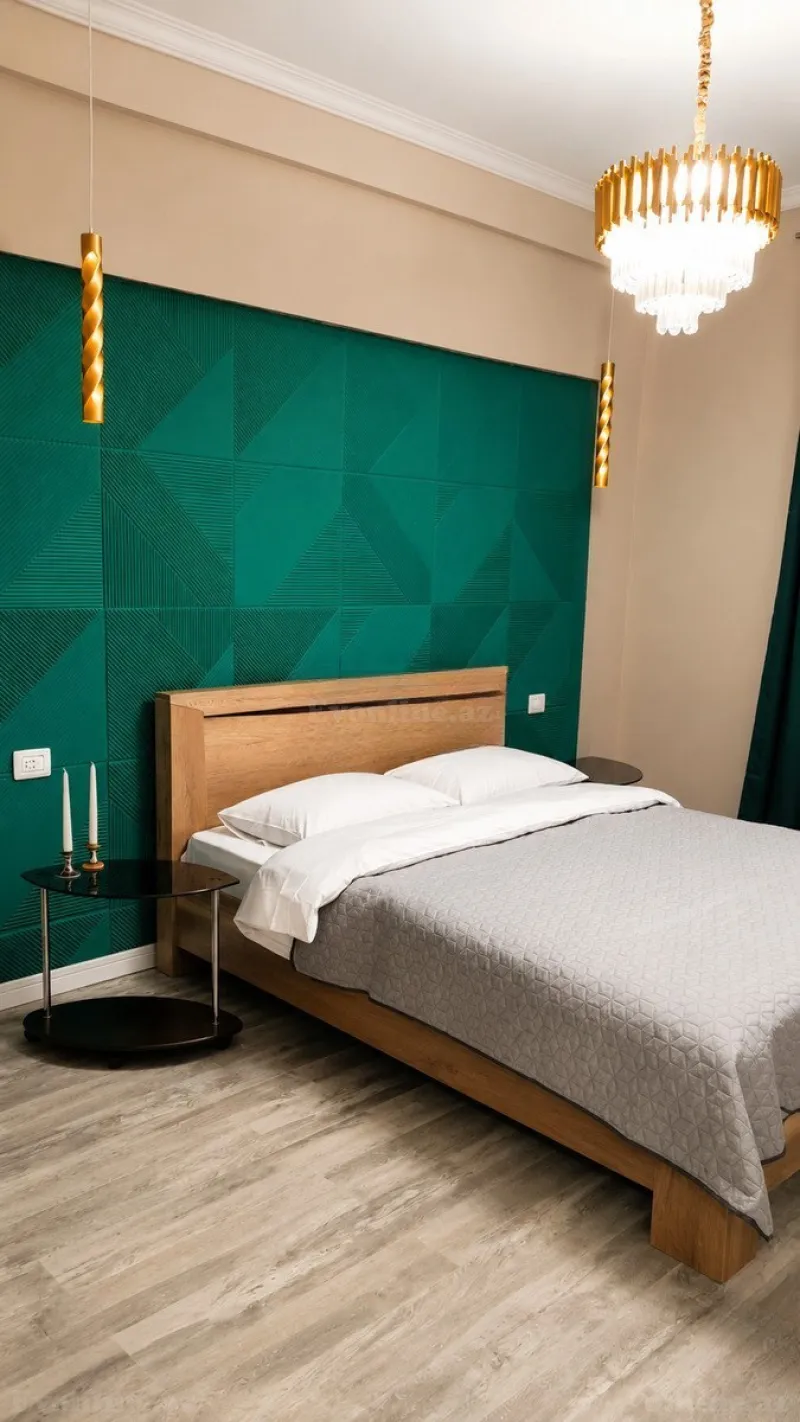 Kirayə verilir 2 otaqlı Mənzil Yeni tikili 70 m² Xətai r. - şəkil 5