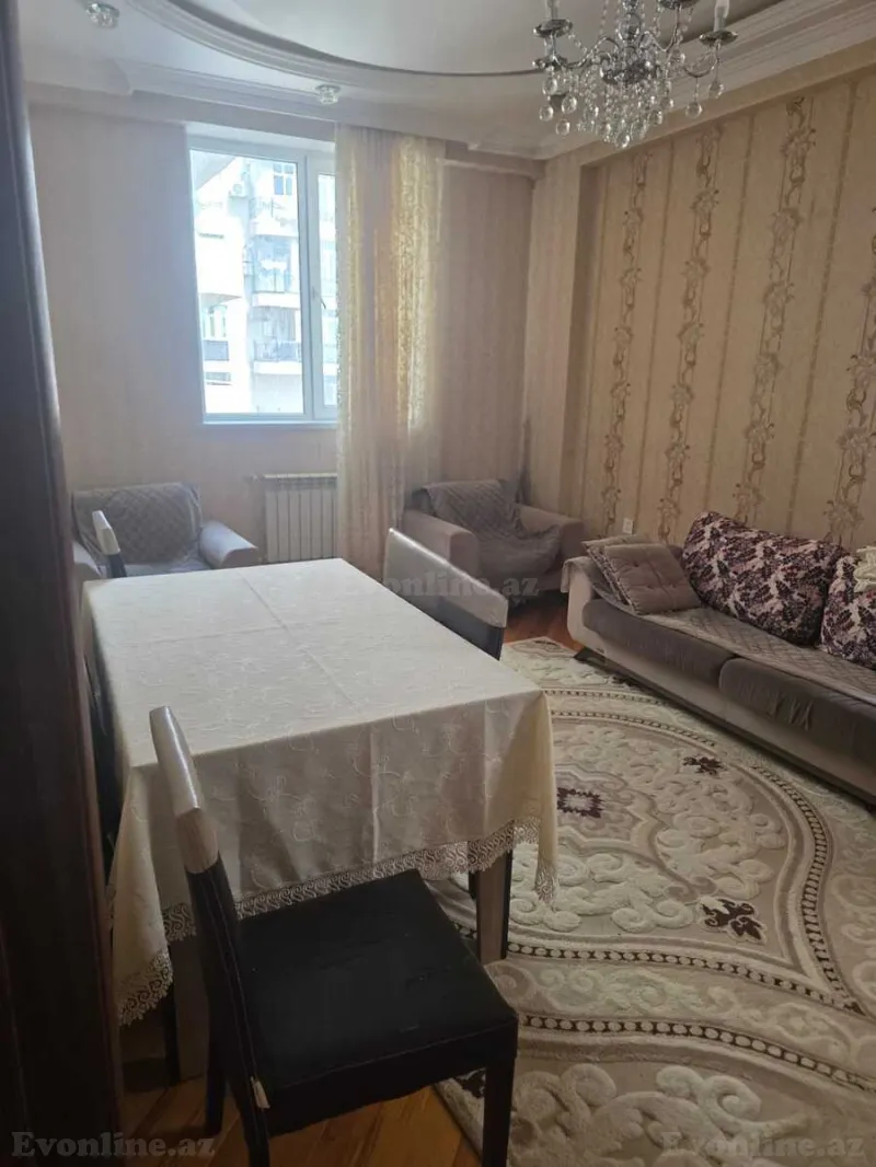 2 otaqlı Mənzil 88 m² Həzi Aslanov m. Kirayə verilir