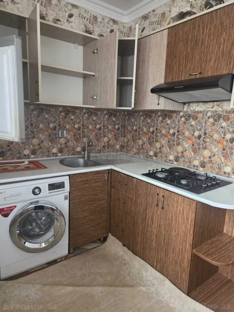 Kirayə verilir 2 otaqlı Mənzil Yeni tikili 88 m² Həzi Aslanov m. - şəkil 13