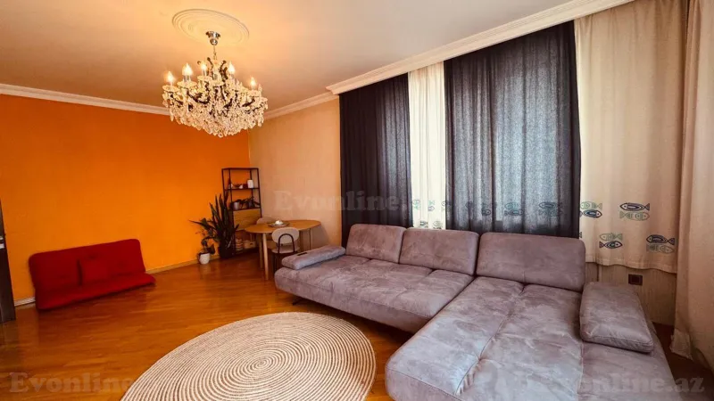 Satılır 3 otaqlı Mənzil Yeni tikili 125 m² 8 Noyabr m. - şəkil 2