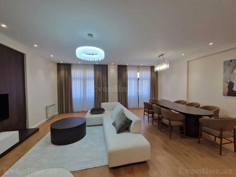Kirayə verilir 3 otaqlı Mənzil Yeni tikili 180 m² Nizami m. - şəkil 4