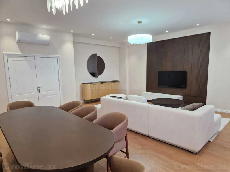Kirayə verilir 3 otaqlı Mənzil Yeni tikili 180 m² Nizami m. - şəkil 6