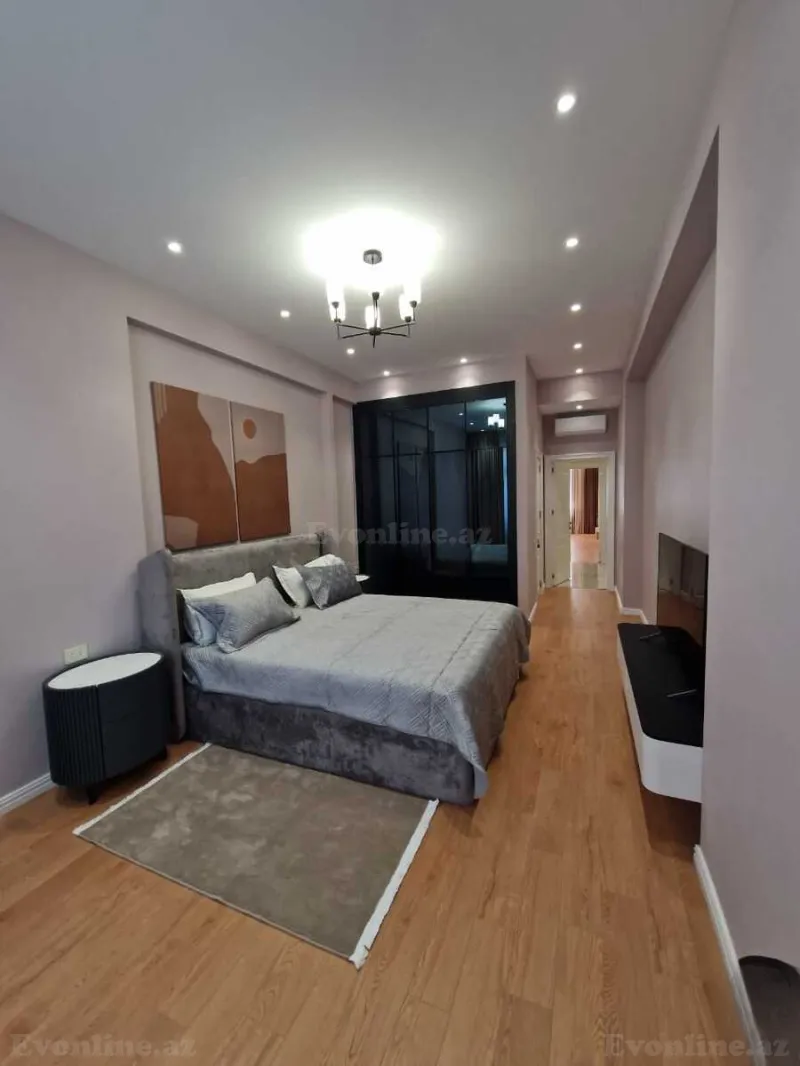 Kirayə verilir 3 otaqlı Mənzil Yeni tikili 180 m² Nizami m. - şəkil 7