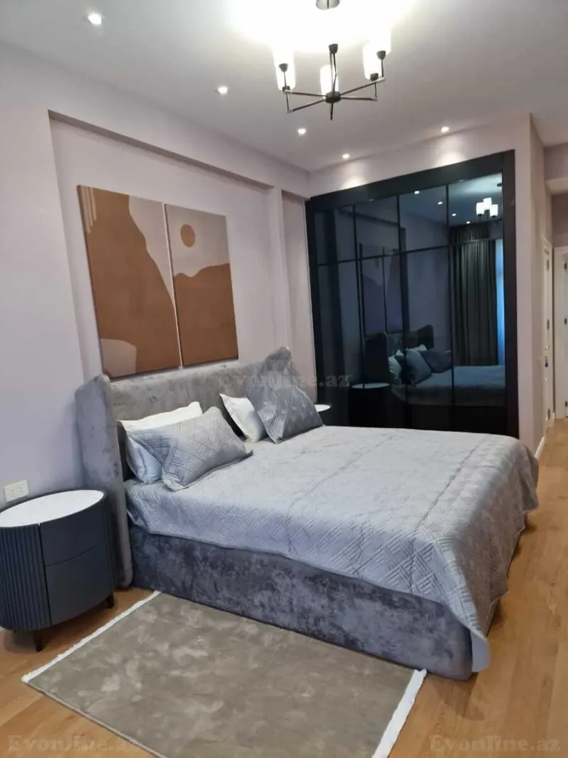 Kirayə verilir 3 otaqlı Mənzil Yeni tikili 180 m² Nizami m. - şəkil 9