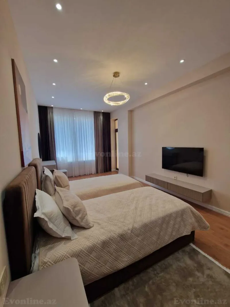 Kirayə verilir 3 otaqlı Mənzil Yeni tikili 180 m² Nizami m. - şəkil 17
