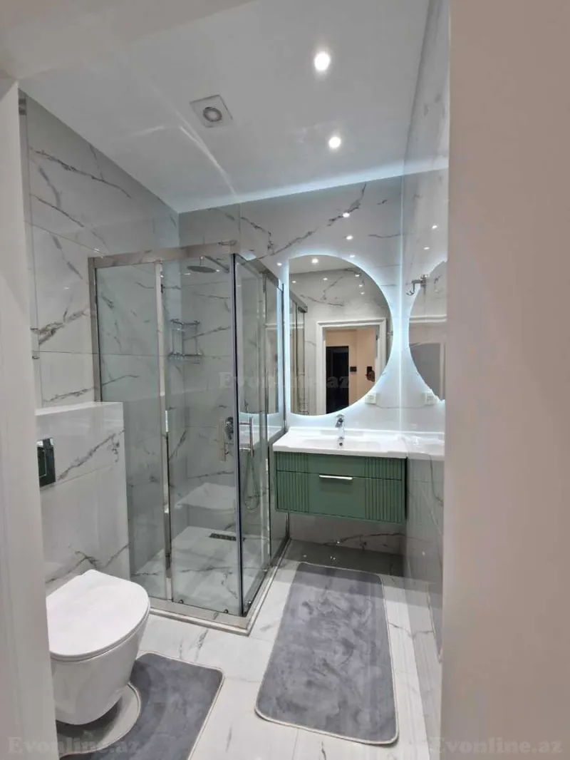 Kirayə verilir 3 otaqlı Mənzil Yeni tikili 180 m² Nizami m. - şəkil 26