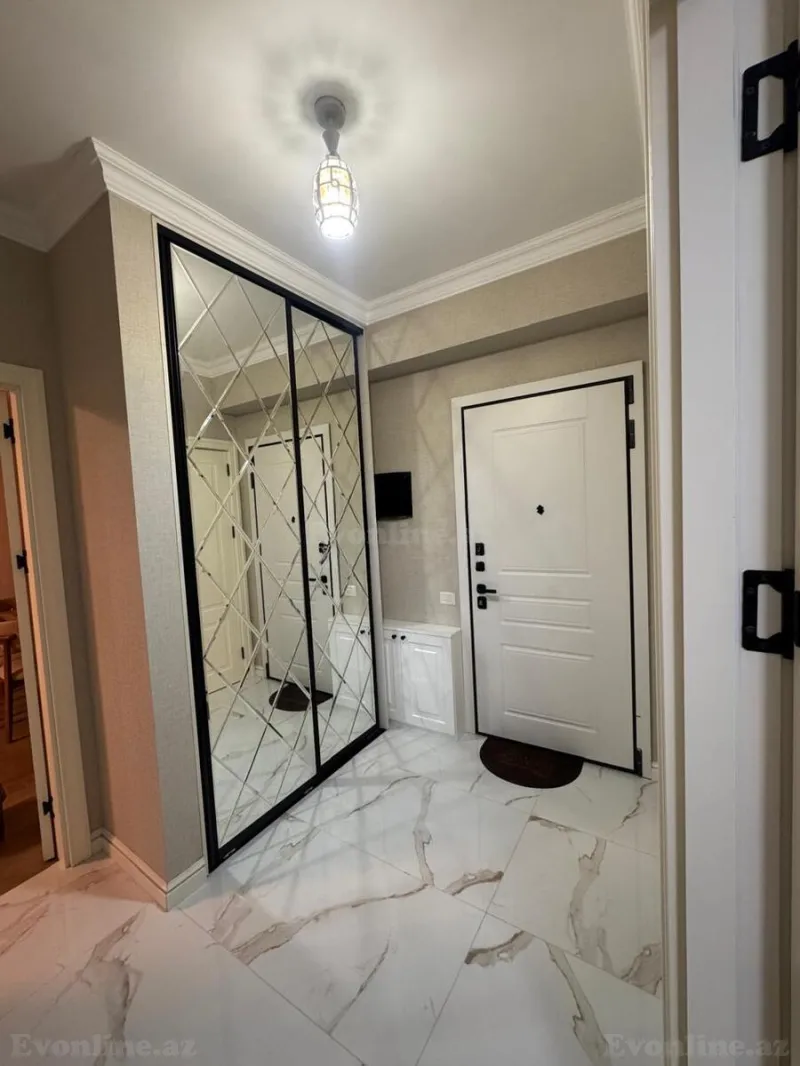 Kirayə verilir 2 otaqlı Mənzil Yeni tikili 75 m² Bakmil m. - şəkil 16