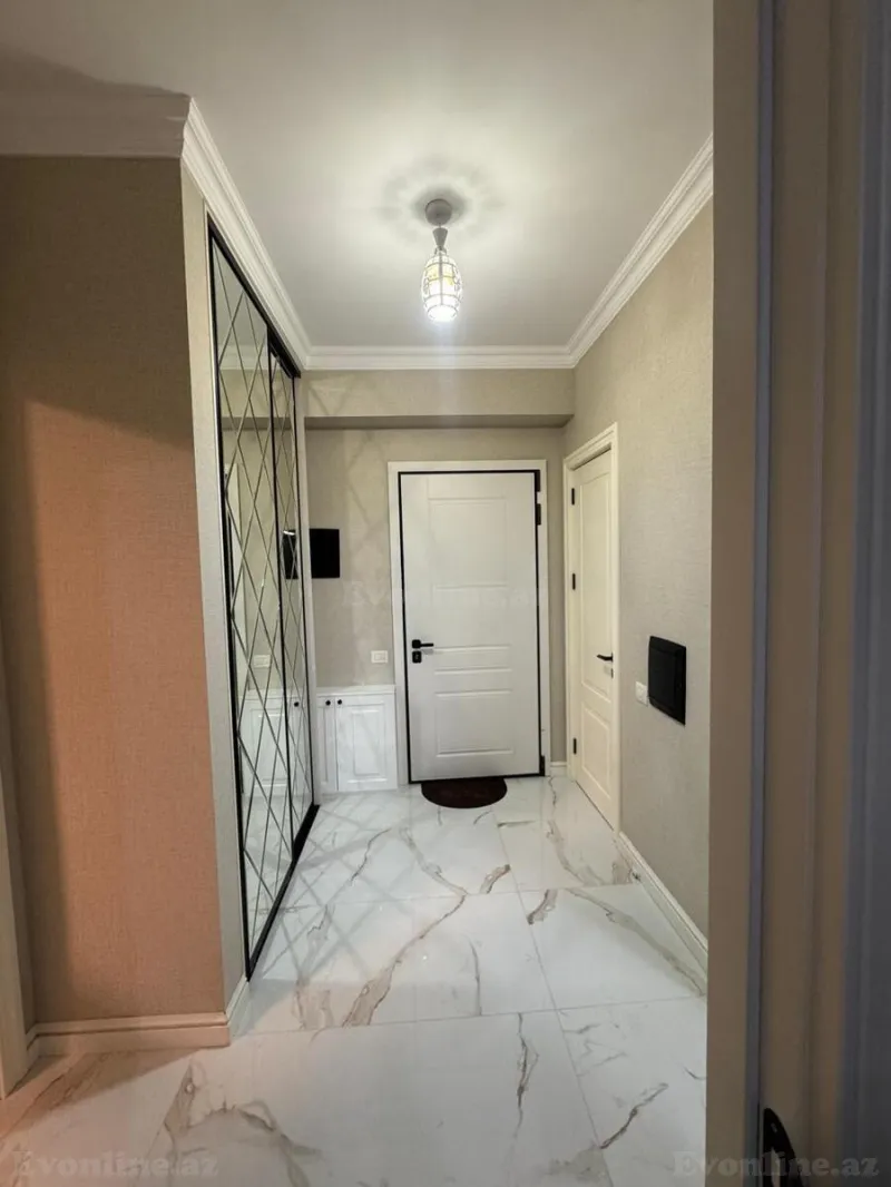 Kirayə verilir 2 otaqlı Mənzil Yeni tikili 75 m² Bakmil m. - şəkil 18