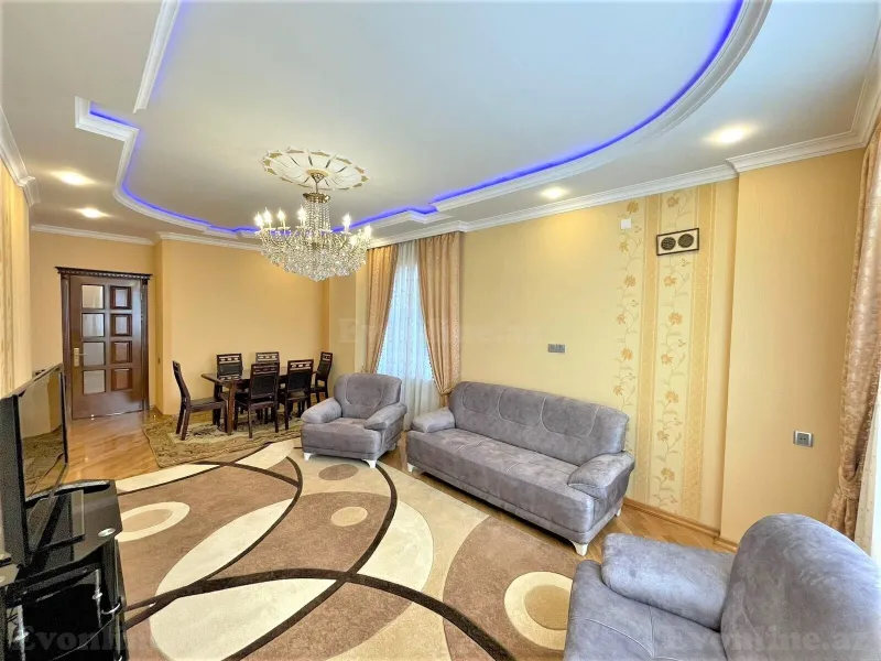 Kirayə verilir 3 otaqlı Mənzil Yeni tikili 130 m² Nərimanov r. - şəkil 3