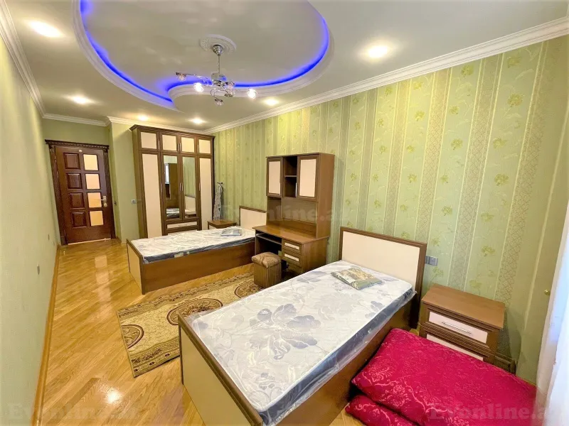 Kirayə verilir 3 otaqlı Mənzil Yeni tikili 130 m² Nərimanov r. - şəkil 7
