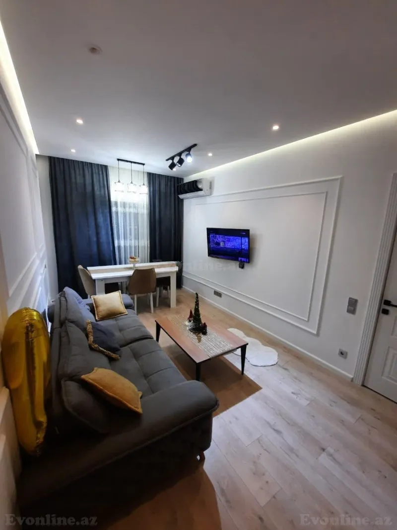 Satılır 2 otaqlı Mənzil Yeni tikili 58 m² Nəriman Nərimanov m. - şəkil 3