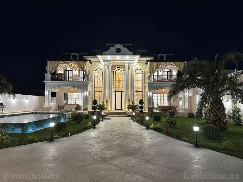 6 otaqlı Həyət evi 350 m² Mərdəkan Satılır