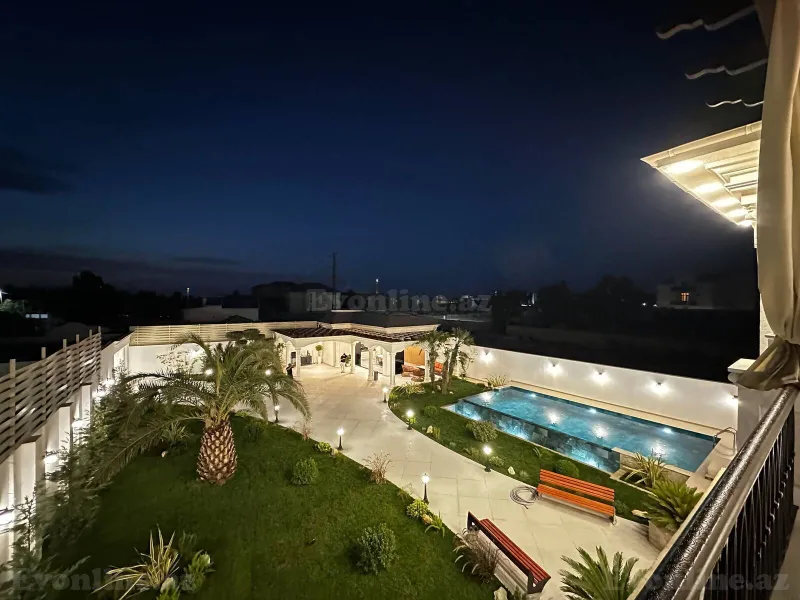 Satılır 6 otaqlı Həyət evi 350 m² Mərdəkan - şəkil 30