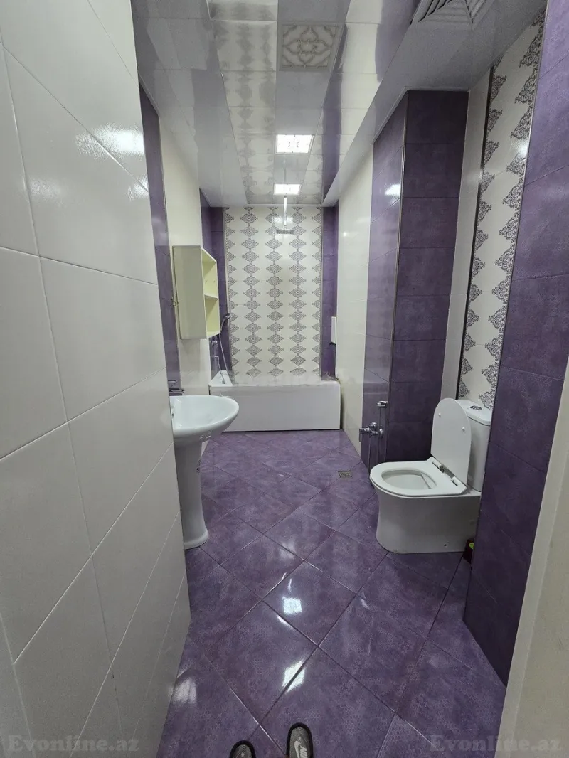 Kirayə verilir 2 otaqlı Mənzil Yeni tikili 106 m² Nəsimi r. - şəkil 5