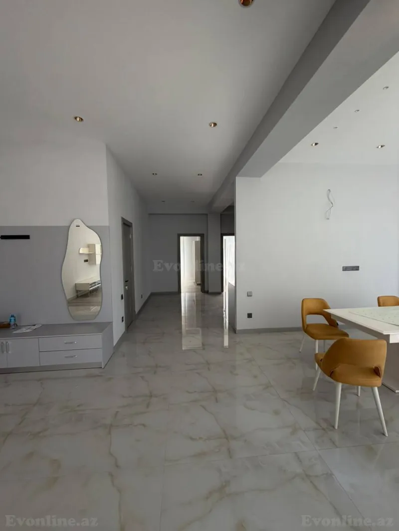 Kirayə verilir 4 otaqlı Mənzil Yeni tikili 110 m² Səbail r. - şəkil 2