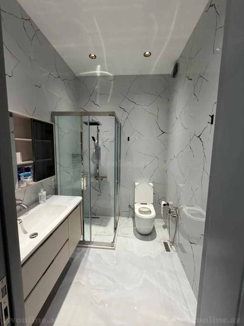 Kirayə verilir 4 otaqlı Mənzil Yeni tikili 110 m² Səbail r. - şəkil 10