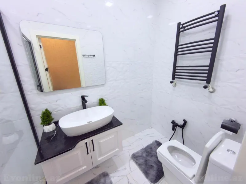Kirayə verilir 3 otaqlı Mənzil Yeni tikili 117 m² Həzi Aslanov m. - şəkil 10
