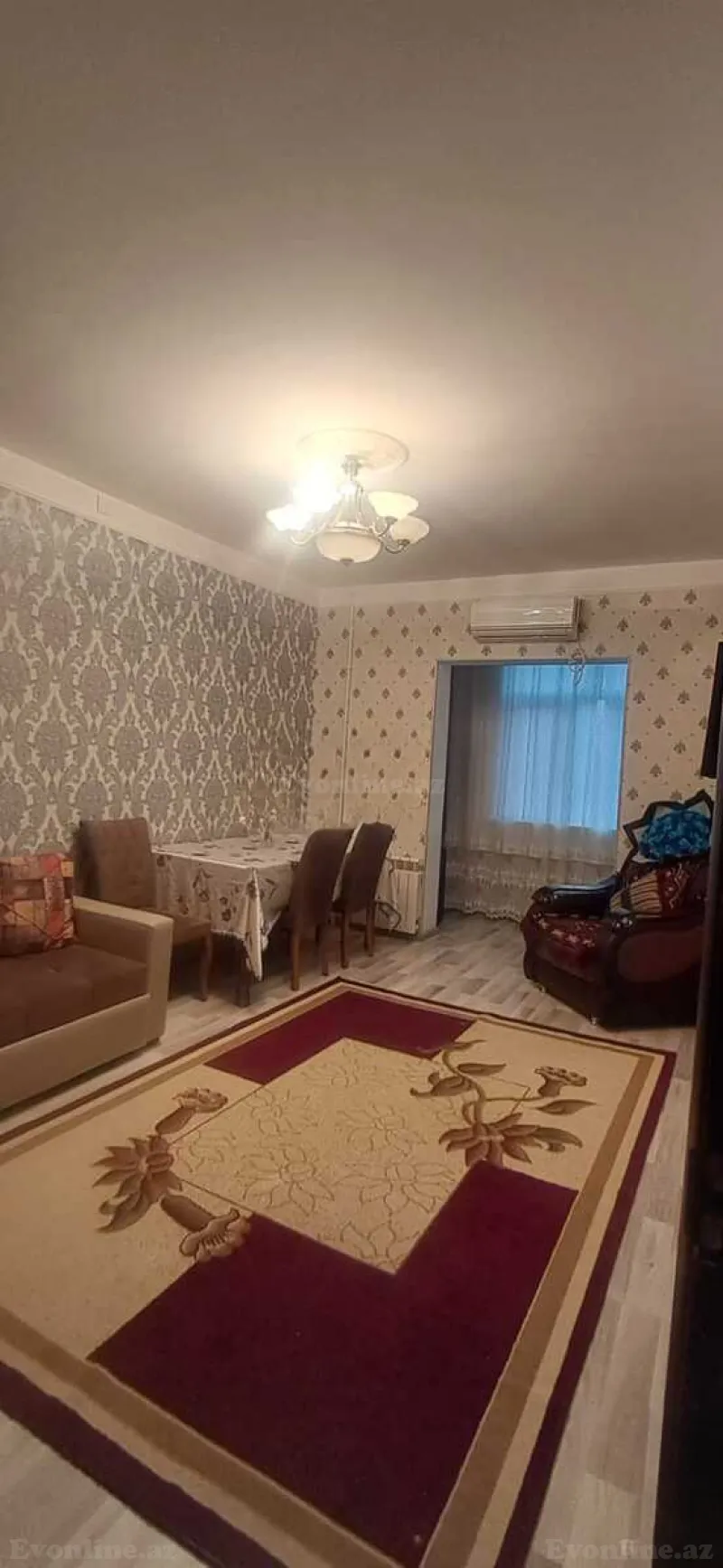2 otaqlı Mənzil 60 m² Xətai r. Satılır