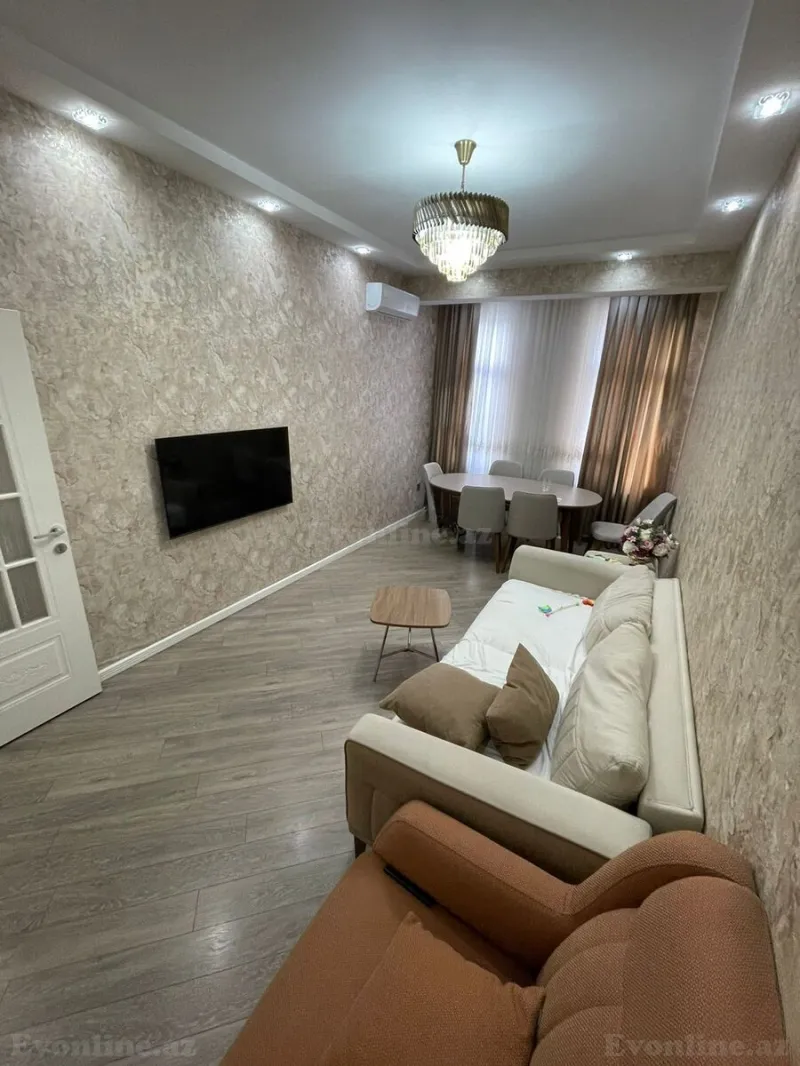 Satılır 3 otaqlı Mənzil Yeni tikili 90 m² 28 May m. - şəkil 2