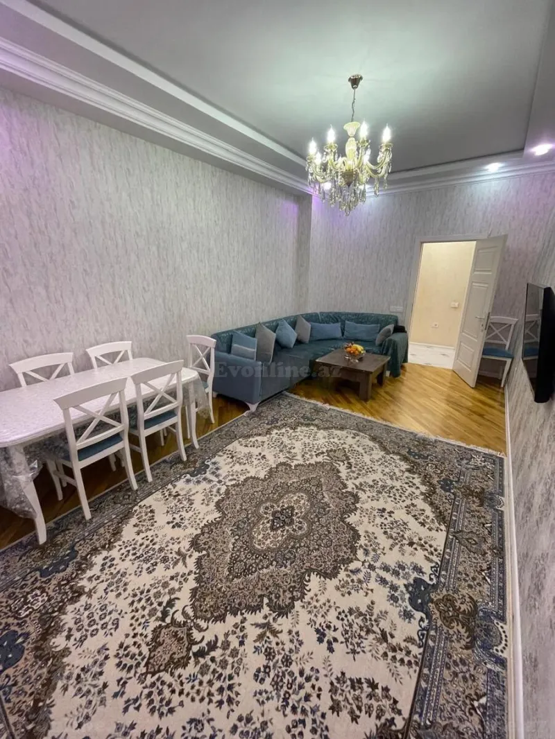 Satılır 3 otaqlı Mənzil Yeni tikili 75 m² Elmlər Akademiyası m. - şəkil 2