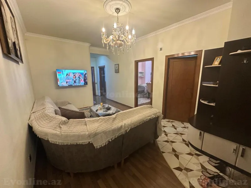 Satılır 3 otaqlı Mənzil Yeni tikili 110 m² Qara Qarayev m. - şəkil 2