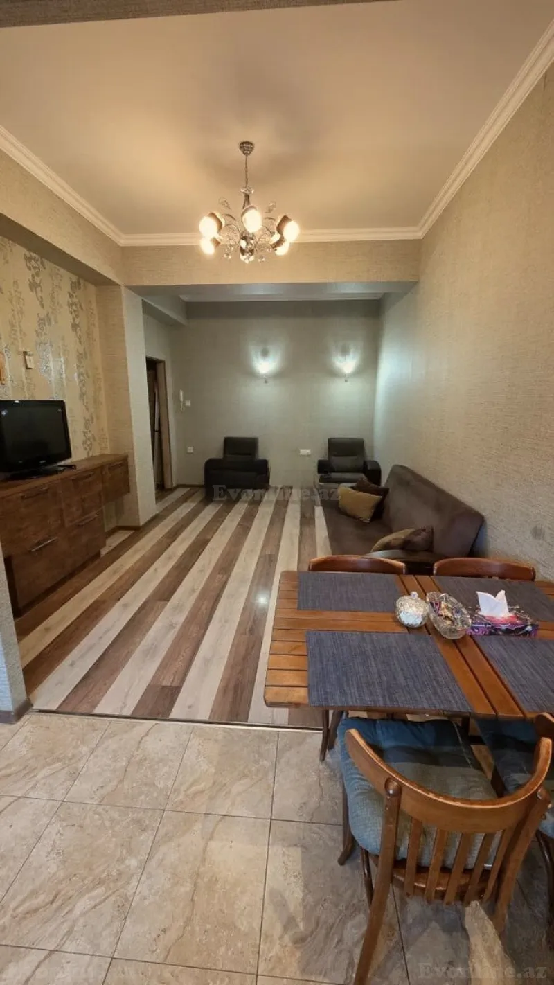 Kirayə verilir 3 otaqlı Mənzil Yeni tikili 80 m² Həzi Aslanov m. - şəkil 2