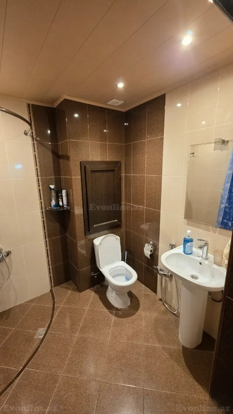 Kirayə verilir 3 otaqlı Mənzil Yeni tikili 80 m² Həzi Aslanov m. - şəkil 10